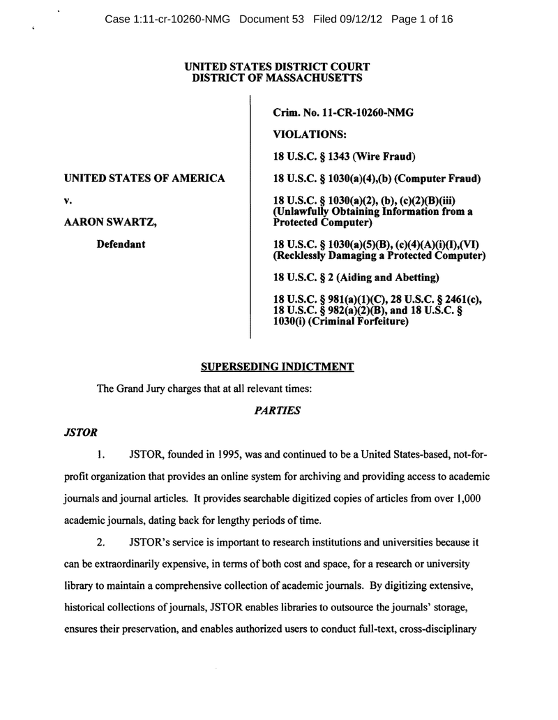 Illustration for article titled Aaron Swartz Died Innocent β Here Is the Evidence